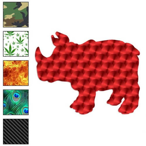Rhinoceros rhino vinyl decal - rhino,,