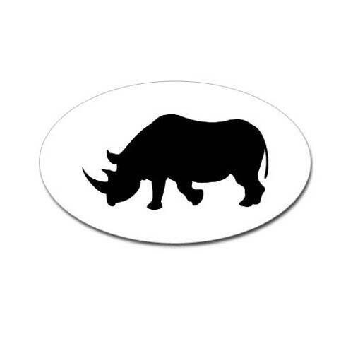 Rhino sticker decal - sticker,