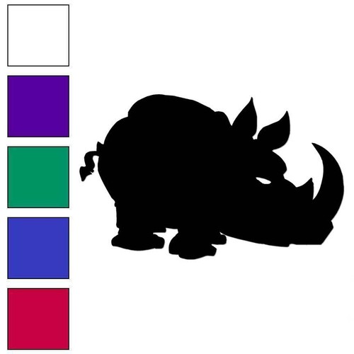 Cartoon rhino rhinoceros - rhino,