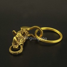 Brass Rhinoceros Head Car